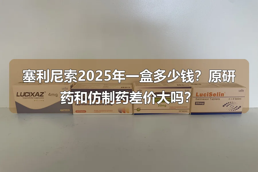 塞利尼索2025年一盒多少钱?原研药和仿制药差价大吗?